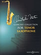 The Christopher Norton Concert Collection Tenor Sax and Piano cover